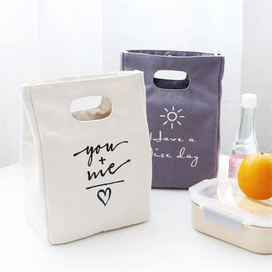 Canvas Lunch Bag