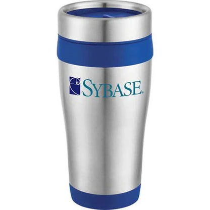 16 oz Carmel Stainless Steel Travel Tumbler
