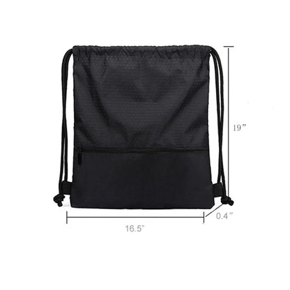 Drawstring Backpack Sports Gym Bag