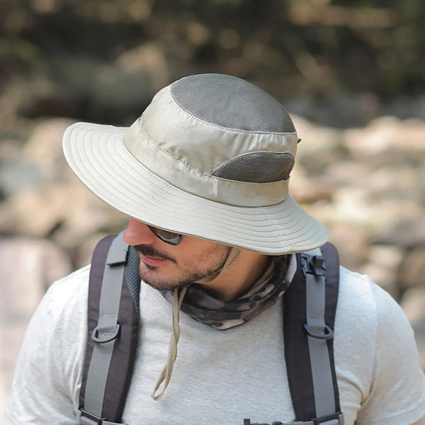 Breathable Wide Brim Sun Hat