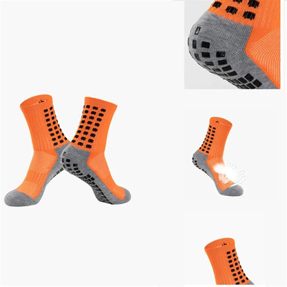 Unisex Non Slip Grip Socks with Cushion for Yoga & Hospital