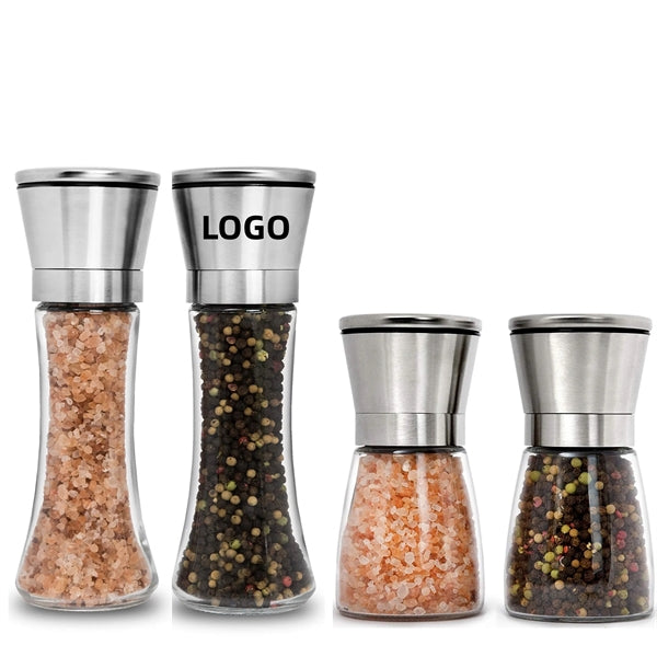 Stainless Steel Salt and Pepper Grinder Set of 2
