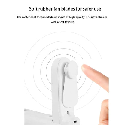 Spray Folding Fan With Flashlight