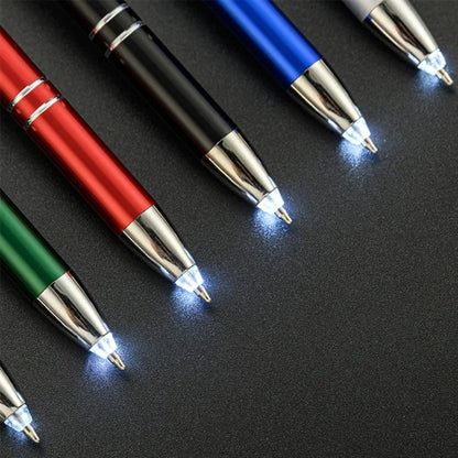 Touch Ballpoint Pen With Led Light