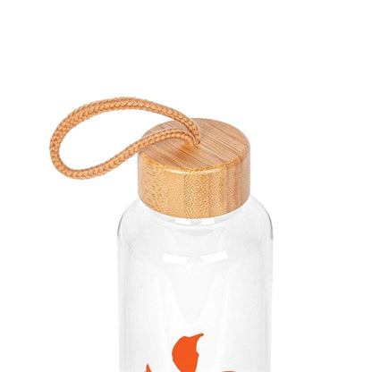 25oz. High Temp Glass & Bamboo Bottle