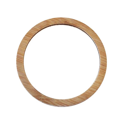 Pocket Wooden Makeup Mirror