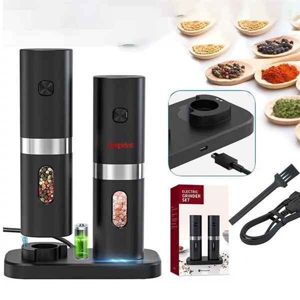 Salt and Pepper Grinders Rechargeable