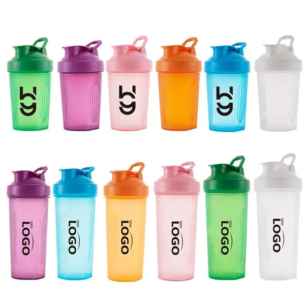 Customized Flip-Top Plastic Shaker Bottle