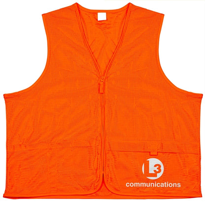 100% Polyester Premium Safety Vest