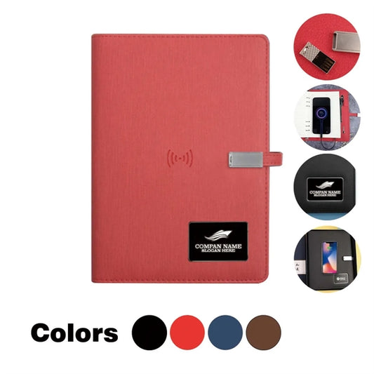 Multifunctional Charging Notebook