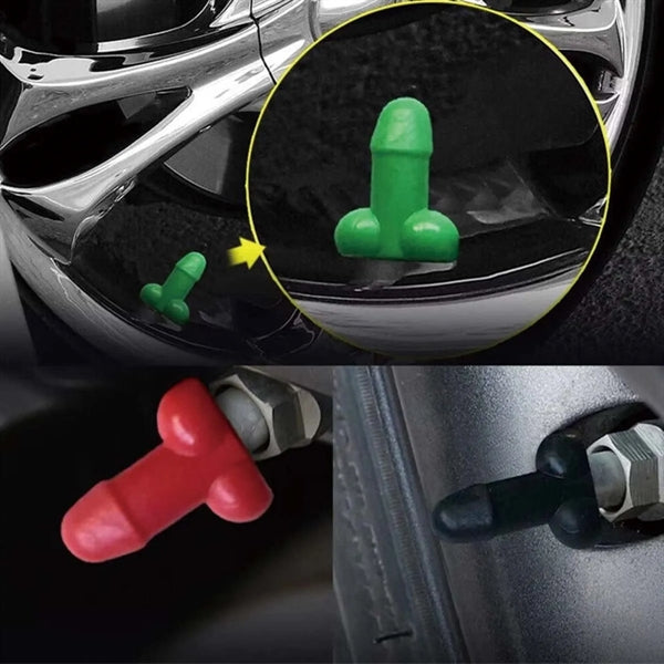 Funny Tire Valve Nozzle Cap