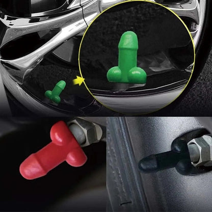 Funny Tire Valve Nozzle Cap