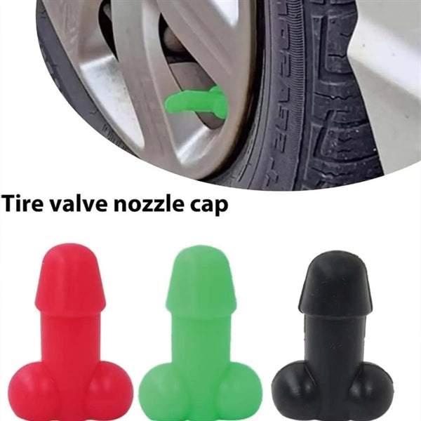Funny Tire Valve Nozzle Cap