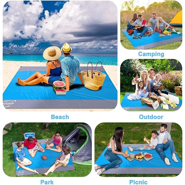Portable Outdoor Waterproof Sandproof Beach Mat Blanket