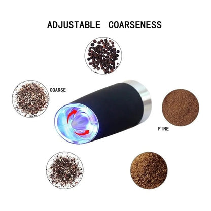 Electric Pepper Grinder Set