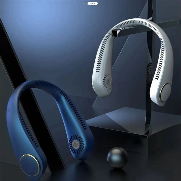 Portable Neck Hands-Free Bladeless Fan 360