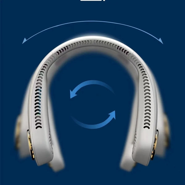 Portable Neck Hands-Free Bladeless Fan 360