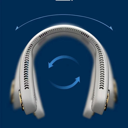 Portable Neck Hands-Free Bladeless Fan 360