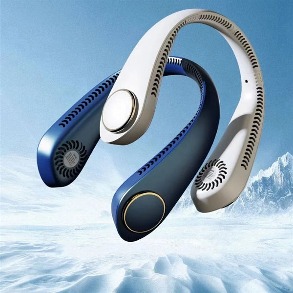 Portable Neck Hands-Free Bladeless Fan 360