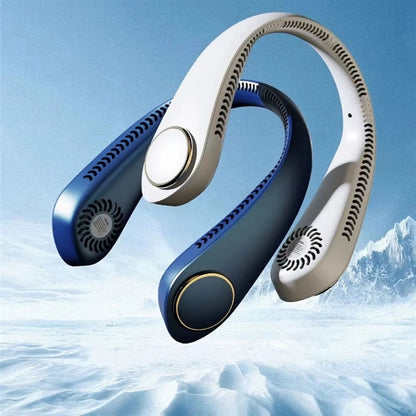 Portable Neck Hands-Free Bladeless Fan 360