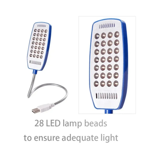 Mini 28 LED Flexible USB Light Lamp