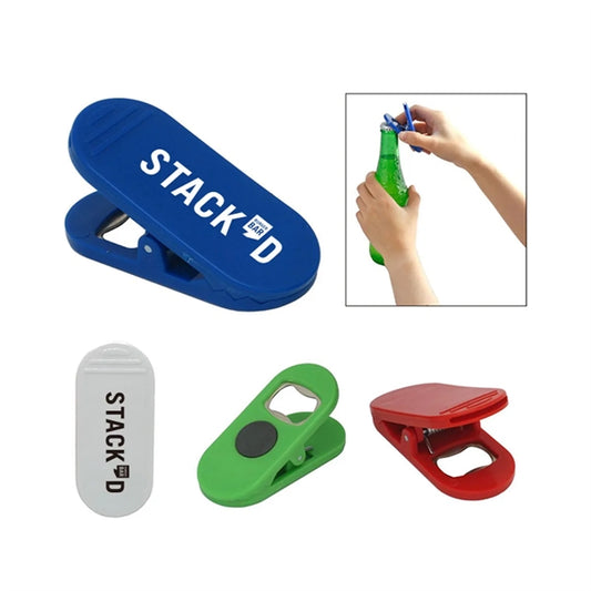 Jumbo Magnetic Memo Clip with Bottle Opener