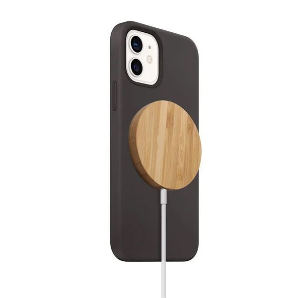 Bamboo Magnetic Wireless Charger