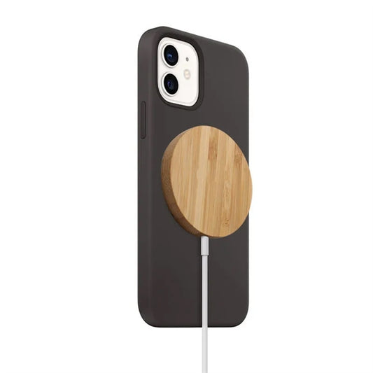 Bamboo Magnetic Wireless Charger