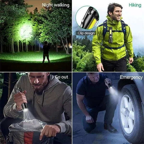 Super Bright Magnetic Flashlight