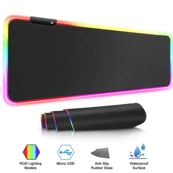 RGB Gaming Luminous Mouse Pad