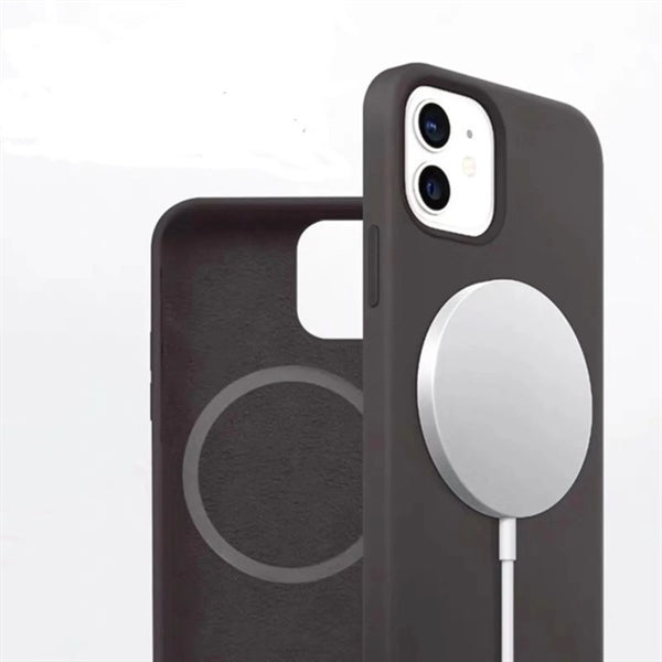 iPhone Case 14 (MagSafe) Silicone Finish/Microfiber Lining