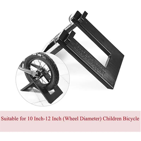 Kids Scooter Bicycle Parking Rack Foldable Kickstand Holder