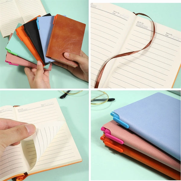 Pocket Business Notebook with pen set A7