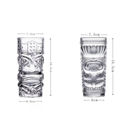 430ml 15oz Clear Tiki Glasses