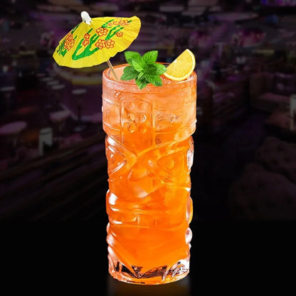 430ml 15oz Clear Tiki Glasses