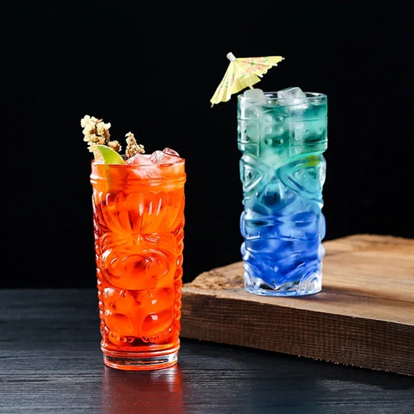 430ml 15oz Clear Tiki Glasses