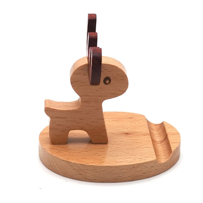 Wooden Creative Phone Holder