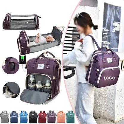 Diaper Bag Backpack with Changing Station