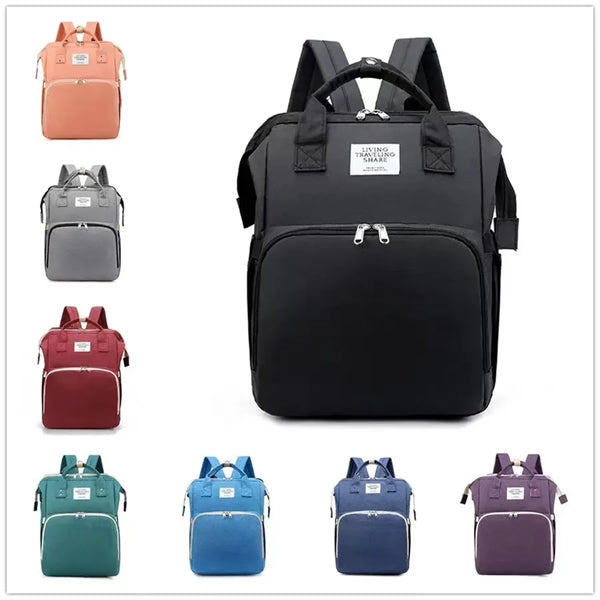 Diaper Bag Backpack with Changing Station