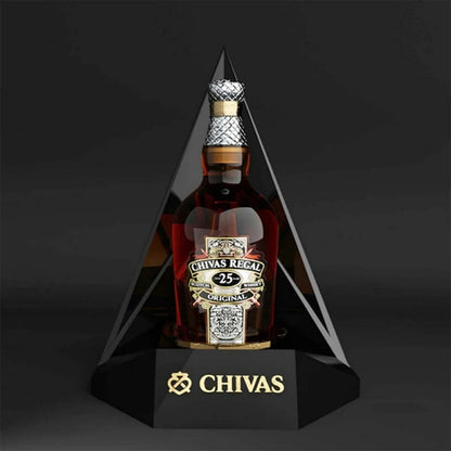 Custom Led Lighted Liquor Bottle Display Shelf