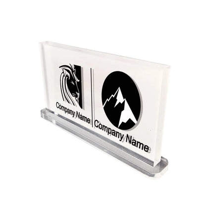 Custom Rectangular Acrylic Tabletop Display Table