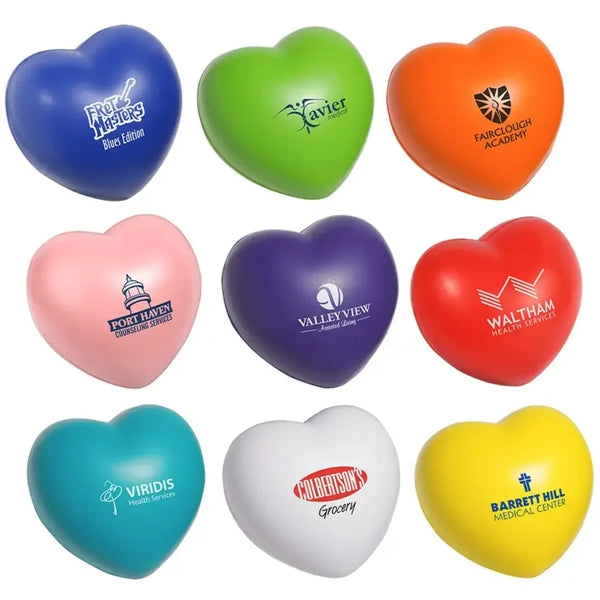 Love Heart Squish Shape Stress Reliever