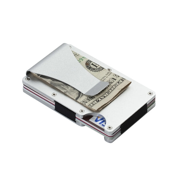 Aluminum Alloy Wallet RFID Blocking Anti-theft Credit Card