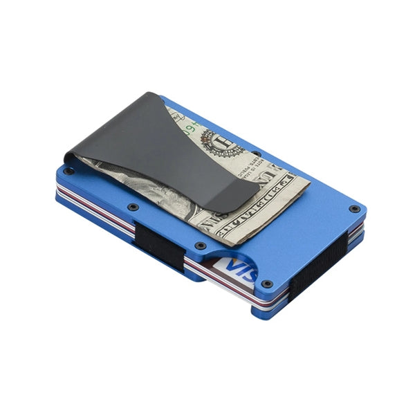 Aluminum Alloy Wallet RFID Blocking Anti-theft Credit Card