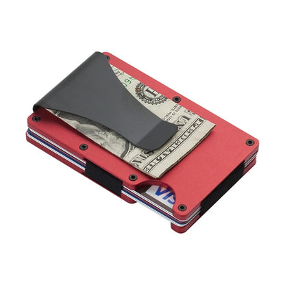 Aluminum Alloy Wallet RFID Blocking Anti-theft Credit Card