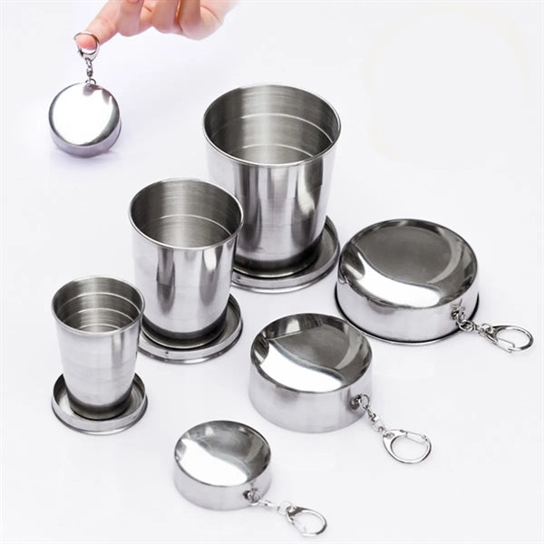 Travel Cup Stainless Steel Folding