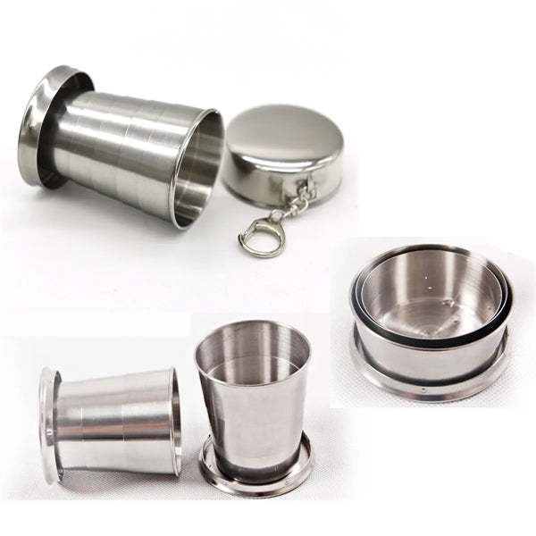 Travel Cup Stainless Steel Folding