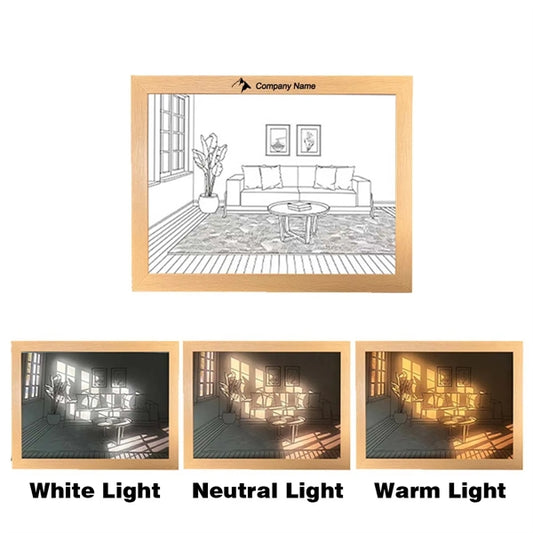 Creative Light Art Painting Frame