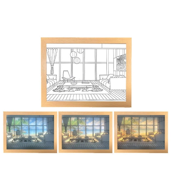 Creative Light Art Painting Frame