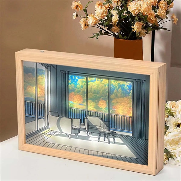 Creative Light Art Painting Frame